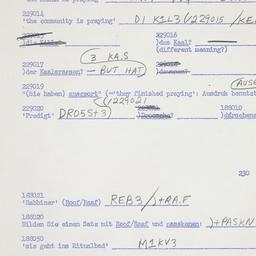 Western questionnaire, answ...
