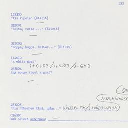 Western questionnaire, answ...