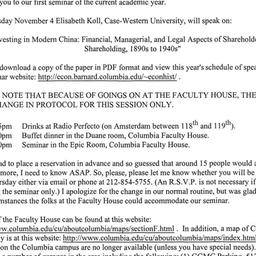 Announcements, 2004-11-04. ...