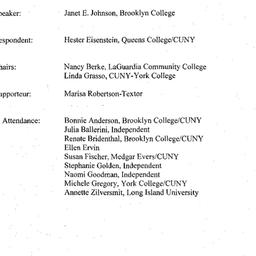 Minutes, 2005-01-24. Women ...