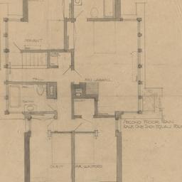 Second floor plan
