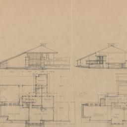First, second floor plans, ...