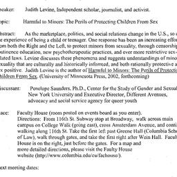 Announcements, 2002-04-03. ...