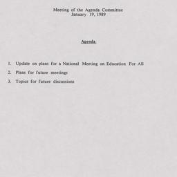 Agenda Committee