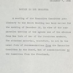 Executive Committee Meeting