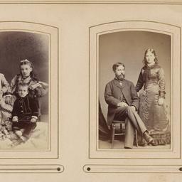 Two Images: Three Children;...
