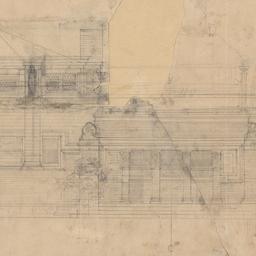 Exterior sketch elevation