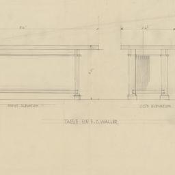 Table design elevations