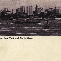 View of Lower New York and ...