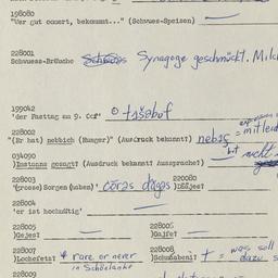 Western questionnaire, answ...