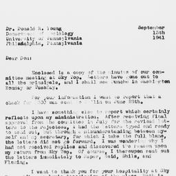 Letter from Samuel A. Stouf...