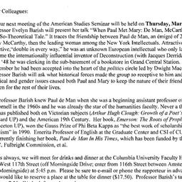 Announcements, 2004-03-04. ...
