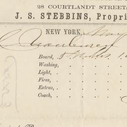 Courtlandt Street Hotel. Bi...