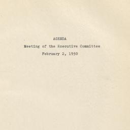 Executive Committee Meeting