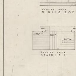 Dining room, stair hall ele...