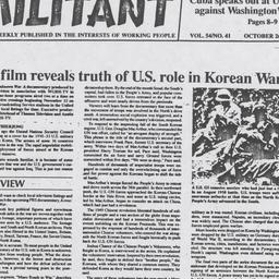 TV film reveals truth of U....