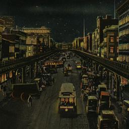 The Bowery, by Night, New York