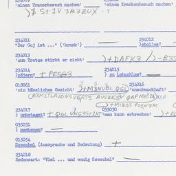 Western questionnaire, answ...