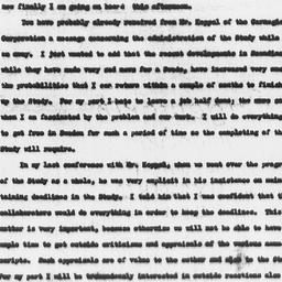 Memorandum from Gunnar Myrd...