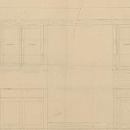 Kitchen cabinetwork elevation