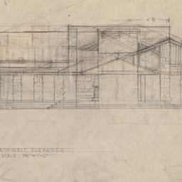 Northwest elevation