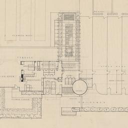 Grounds, first floor plan f...
