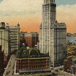 Woolworth Building and City...