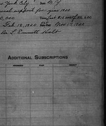 Carnegie General Donations,...