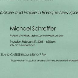 Announcements, 2003-02-27. ...