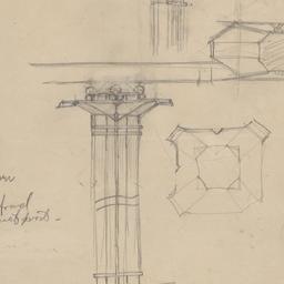 Column elevation, plan, det...