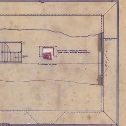 Attic, roof plan