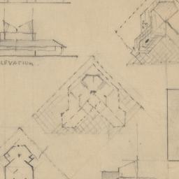 Sketch plans, elevations