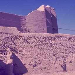 Architectural ruins.