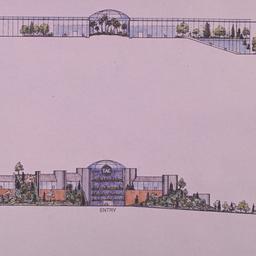 Section and Elevation.