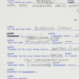 Western questionnaire, answ...