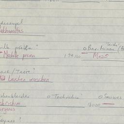 Western questionnaire, answ...