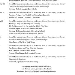 Schedules, Innovation in Ed...