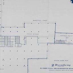 2 Broadway, Second Floor Plan