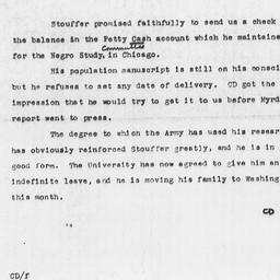 Memorandum from Charles Dol...