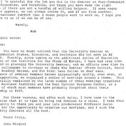 Correspondence, 2003-08-20....