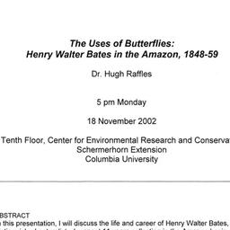 Announcements, 2002-11-18. ...
