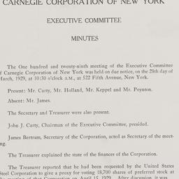 Executive Committee Meeting...