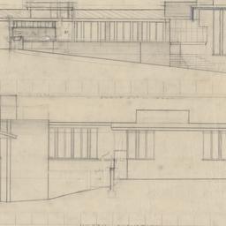 South, north elevations