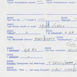 Western questionnaire, answ...
