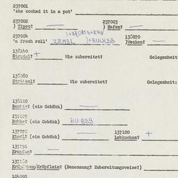Western questionnaire, answ...