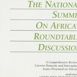 The National Summit on Afri...
