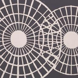 Overlaping circular patterns.