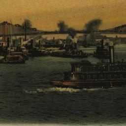 Tugs in East River, N. Y. C...