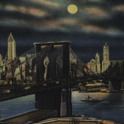 Brooklyn Bridge at Night, N...