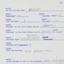 Western questionnaire, answ...